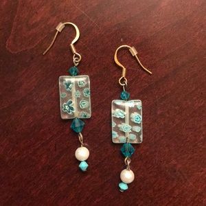 Beautiful Glass Beaded Earrings